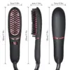 Mini Ceramic Hair Straightener Brush for Women Men Fast Heat Rechargeable Negative Ionic 5 Level Temperature Beard Hair Styler 5