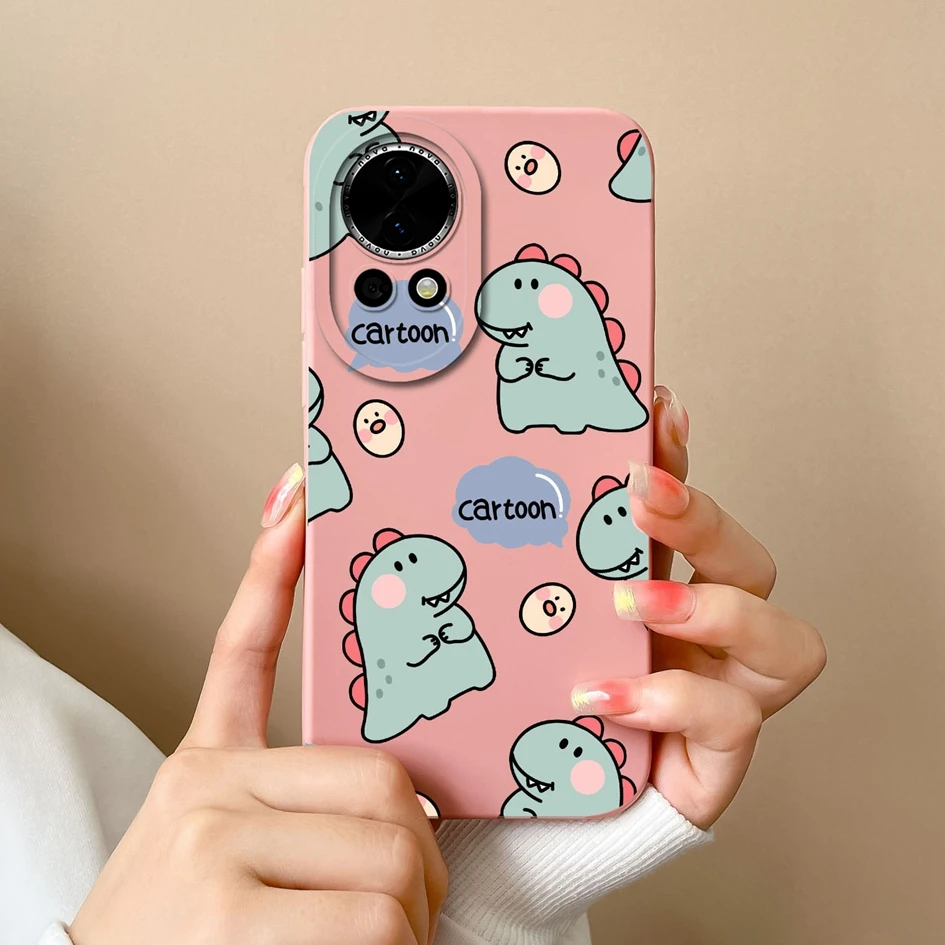 Bear Dinosaur Silicone Soft Shockproof Bumper Phone Case Cover