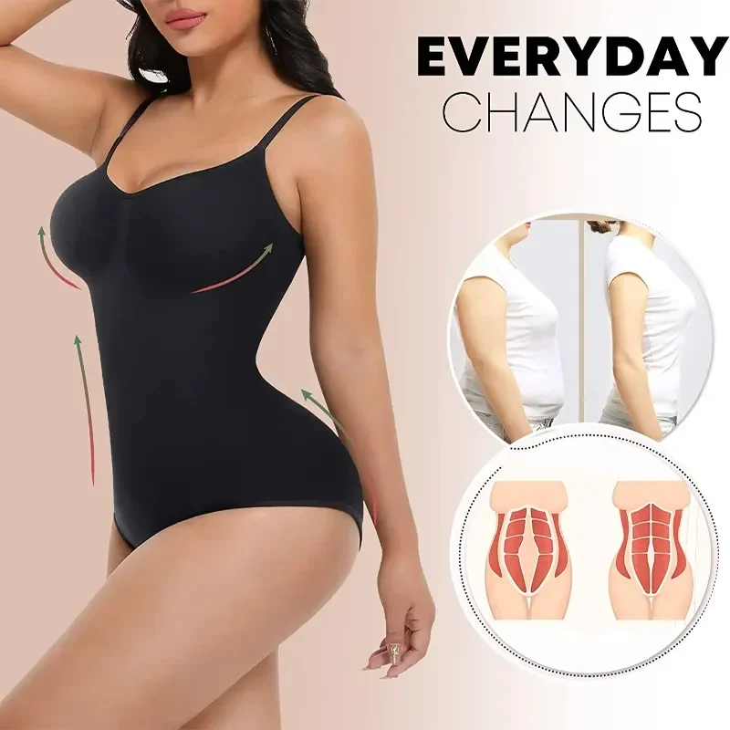 Bodysuit Shapewear Women Full Body Shaper Tummy Control Slimming Sheath Butt  Lifter Push Up Thigh Slimmer Abdomen Shapers Corset