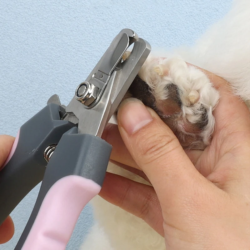Pet Nail Clipper Professional Pet Nail Clipper Dog Cat Stainless Steel Labor-Saving Clipper Pet Supplies