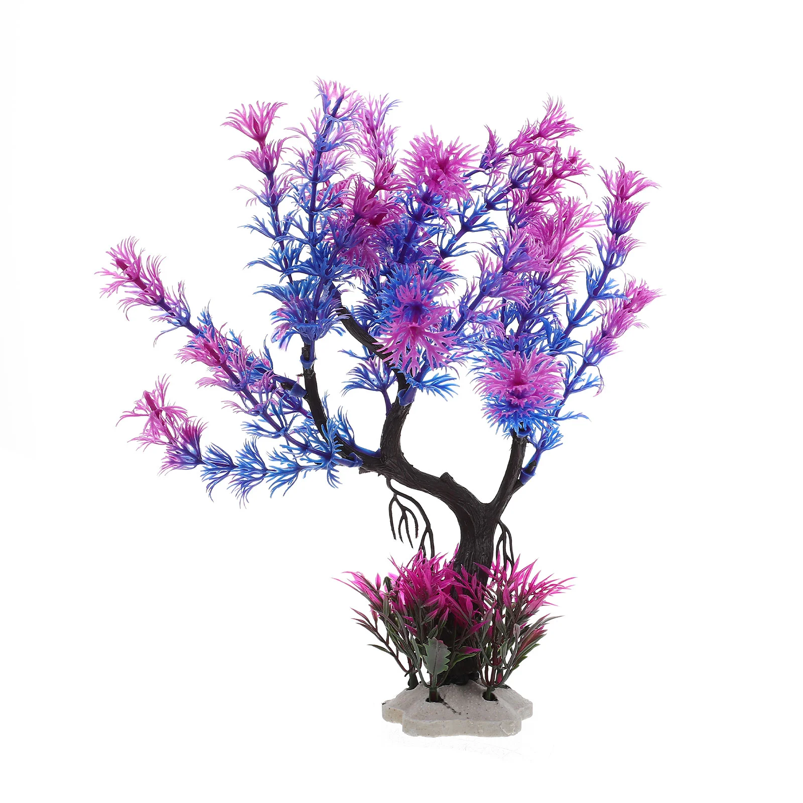

Fish Tank Landscaping Water Plants Reptile Decor Simulation Artificial Large for Plastic House
