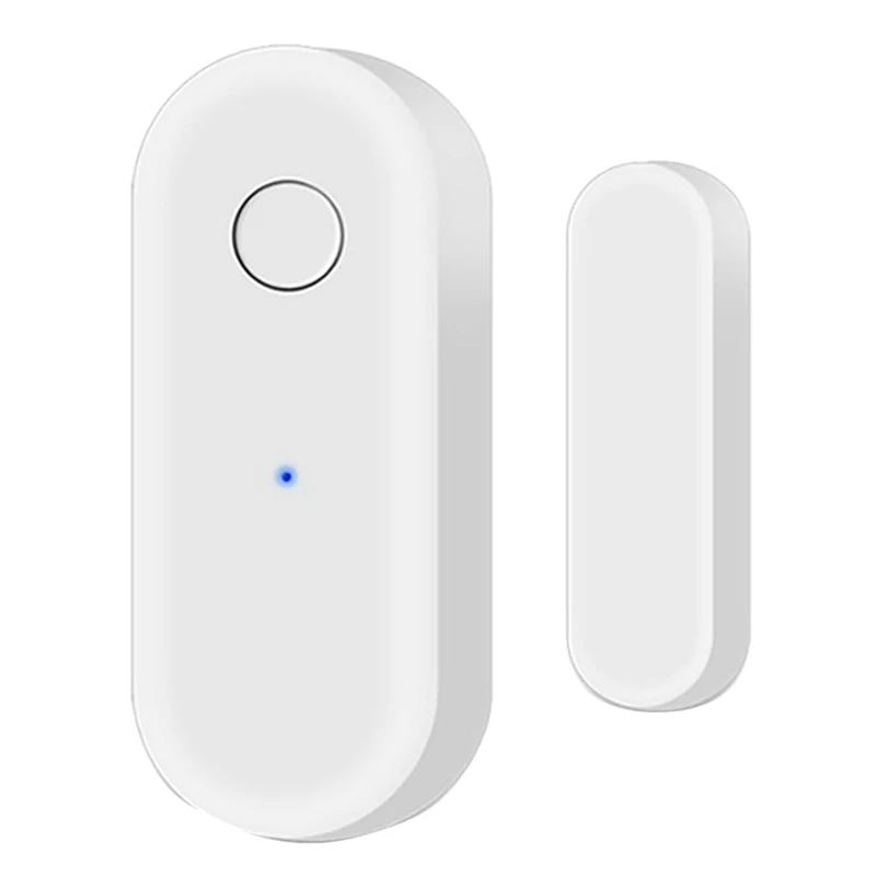 

Датчик двери, умный беспроводной датчик окон с Wi-Fi, уведомление о сообщениях в режиме реального времени, совместим с Alexa Google Assistant
