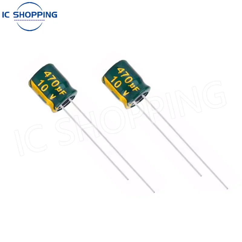 High Frequency Capacitor 6.3V 10V 16V 25V 35V 50V 400V 450V 47UF 10UF-3300UF 100UF 220UF 330UF 470UF 1000UF 2200UF 20PCS-500PCS