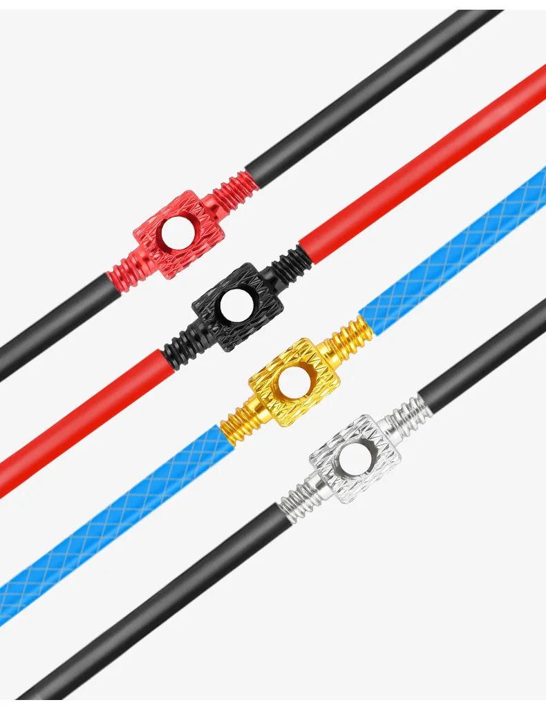 4 stücke Fahrrad Gewinde Bremse Shift Schlauch Kabel Guide Routing Adapter Joint Stecker Interne Kabel Routing Werkzeug Gehäuse Ersatz – Detail 6