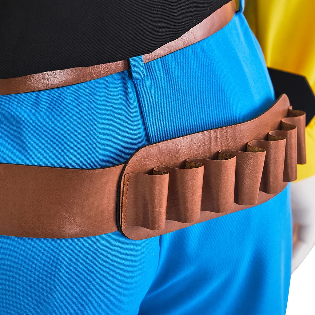 Lucky Luke Cowboy Cosplay Costume for Men (Unofficial)