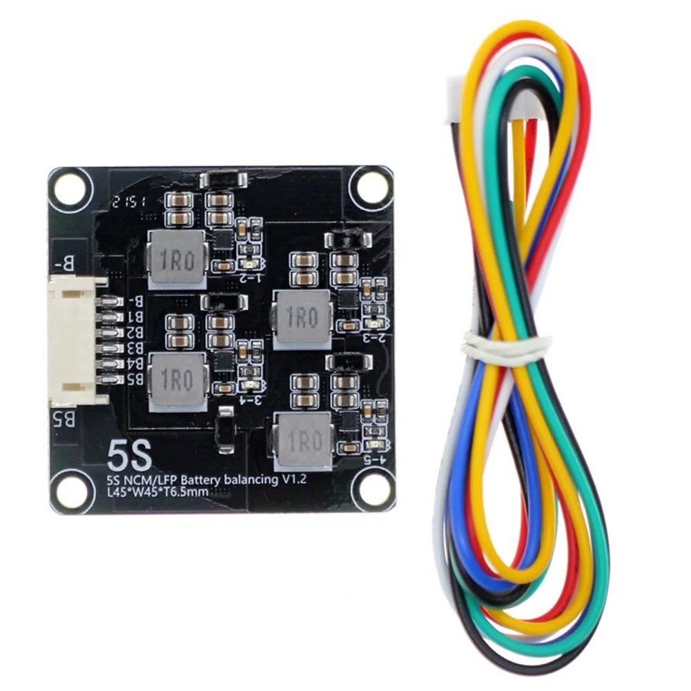 

1.2A High Current Equalization Module Lithium Battery Active Equalizer Energy Transfer Board 5S Inductance Transducer