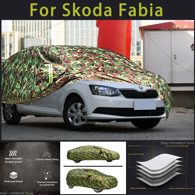 Car Cover Waterproof for Skoda Fabia, Car Covers Waterproof