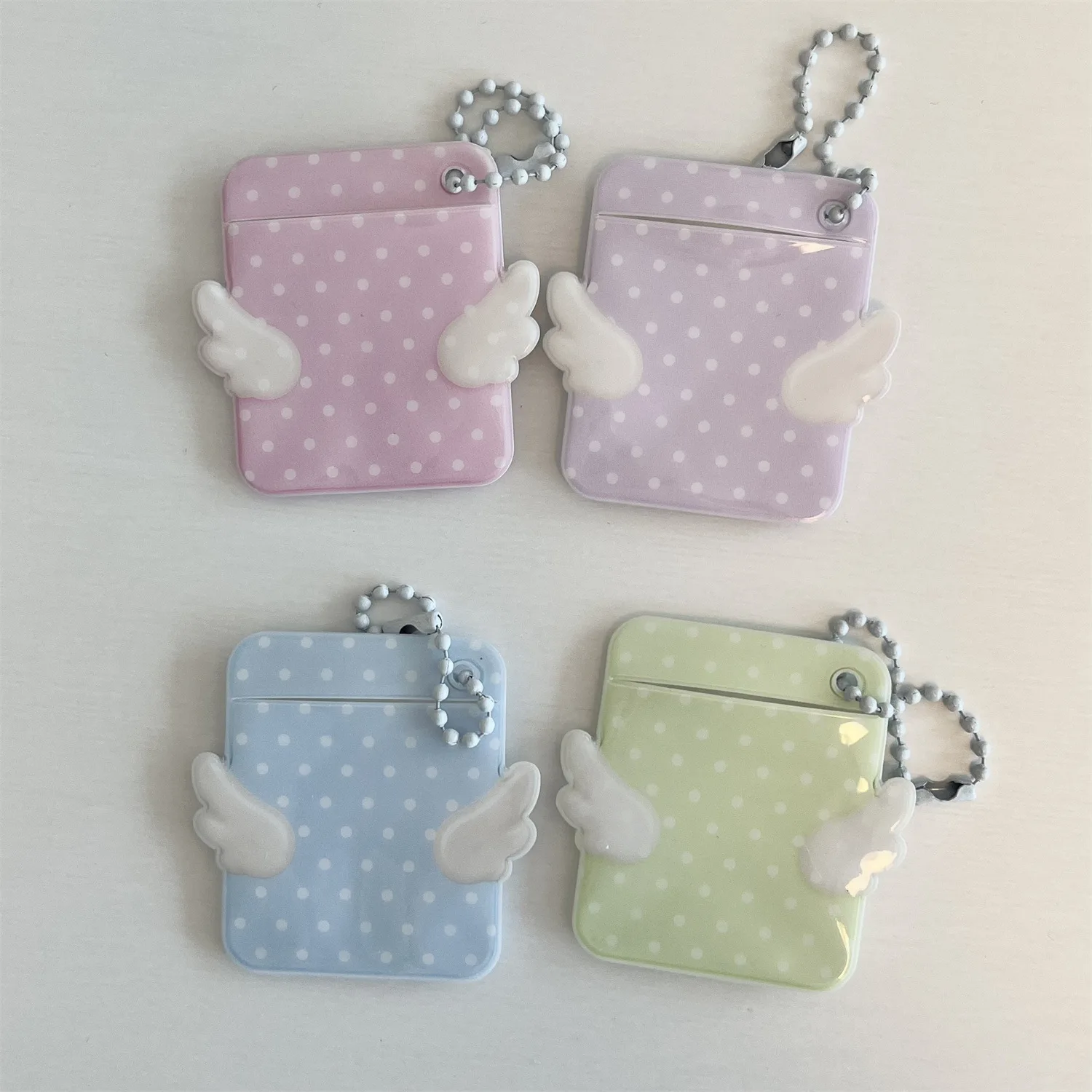 INS Koreanischer Stil Fotokartenhalter Niedlicher 1-Zoll-Ausweisfoto-Aufbewahrungs- und Präsentationsanhänger Schlüsselanhänger Ornamente Geschenk für Star-Chasing-Mädchen – Detail 13
