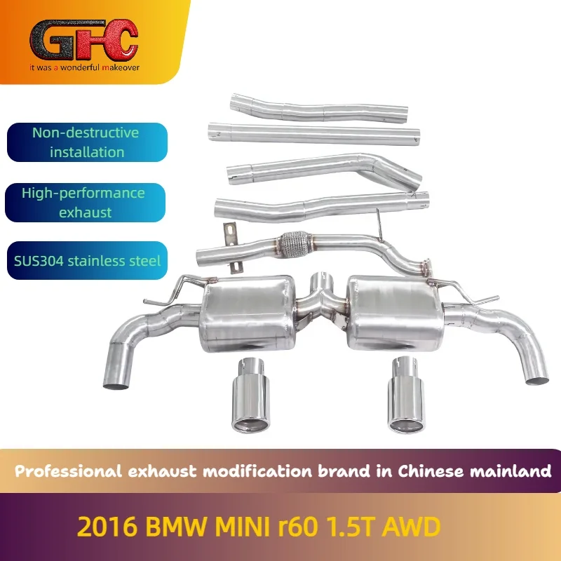 GFC brand for 2016 BMW MINI r60 1.5T AWD SUS304 high-performance ...