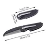 Portable Folding Beard Comb Mustache Comb Small Pocket Men Moustache Combs Grooming Hair Detangling Beard Styling Accessories 6
