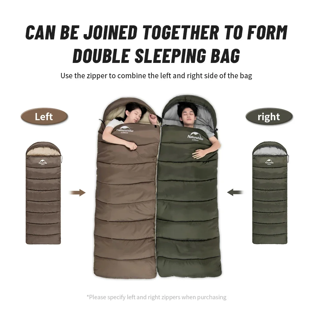 Naturehike Sleeping Bag Ultralight Cotton Sleeping Bags Camping - Main Image
