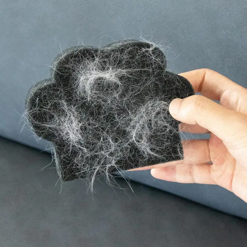 1PC Pet Hair Remover Bear Shape Laundry Ball Washing Machine Lint Catcher Reusable Clothes Sofa Cat Dog Hair Cleaning Sponge