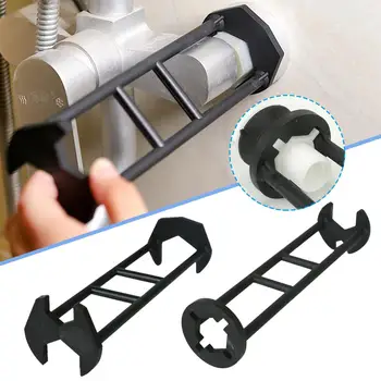 Multifunctional Sink Wrench Faucet Key Plumbing Pipe Wrench Bathroom Kitchen Sink Repair Set Hardware Tools 1