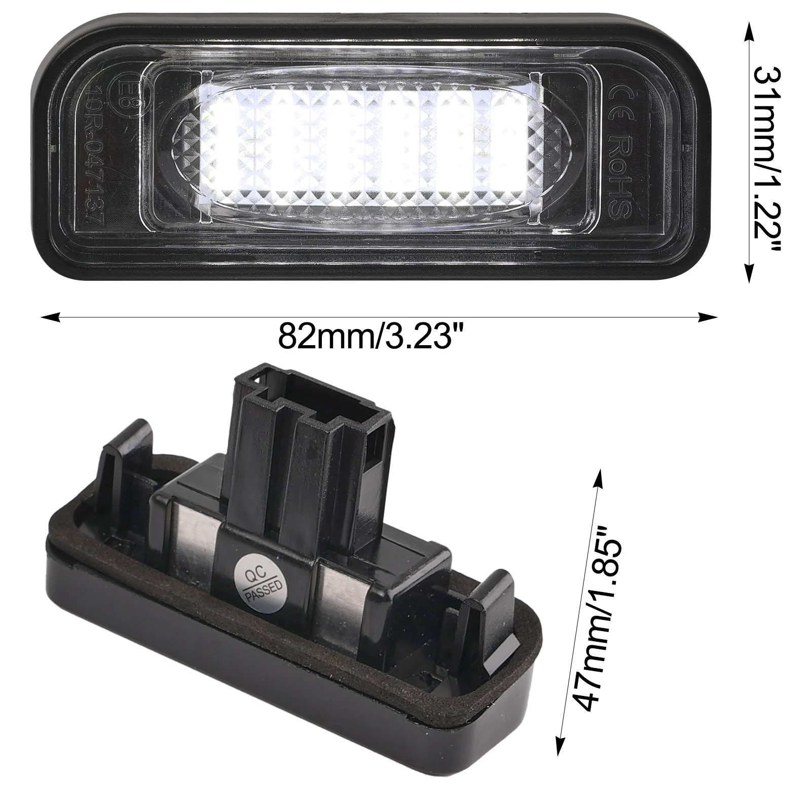 LED ̼ ȣ ,  ĵ   , ޸  S Ŭ AMG W220 1999-2005 12V  MA2208200356, 2 