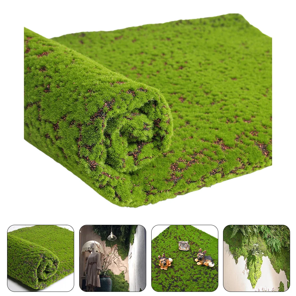 

Artificial Moss Fake Lawn Artificial Turf Micro Landscape Accessory Decorative Faux Moss Christmas Decorations