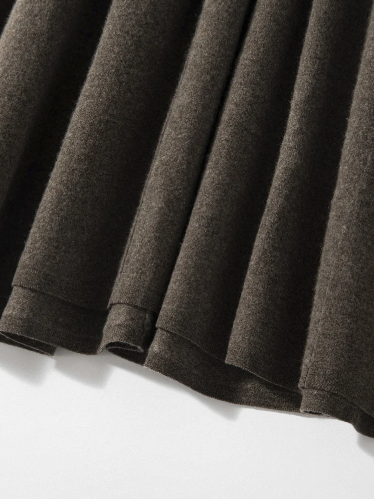 Cashmere Skirt Winter Wear