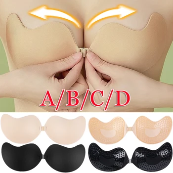 Summer Strapless Women Bras Back Lace Sexy Chest Tops Seamless Breathable Underwea Brassiere Solid Invisible Chest Wraps Bra 1