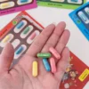 5Pcs Colorful Rubber Magic Growing Capsule Animals Baby Gift Christmas Unicorn Soft Bath Companion Water Animals Safety Baby Toy 3