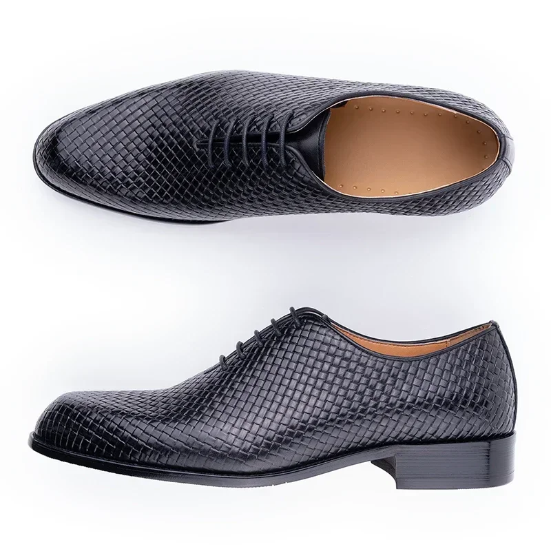Men Oxford Luxury Grid pattern 3