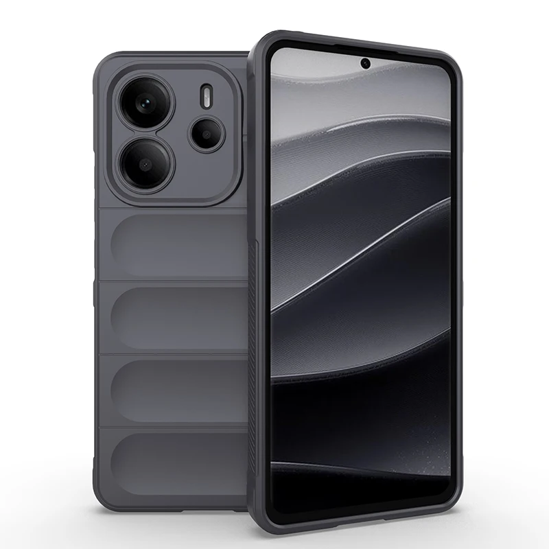 Soft Armor Liquid Silicone Phone Case - Durable Protective Cover