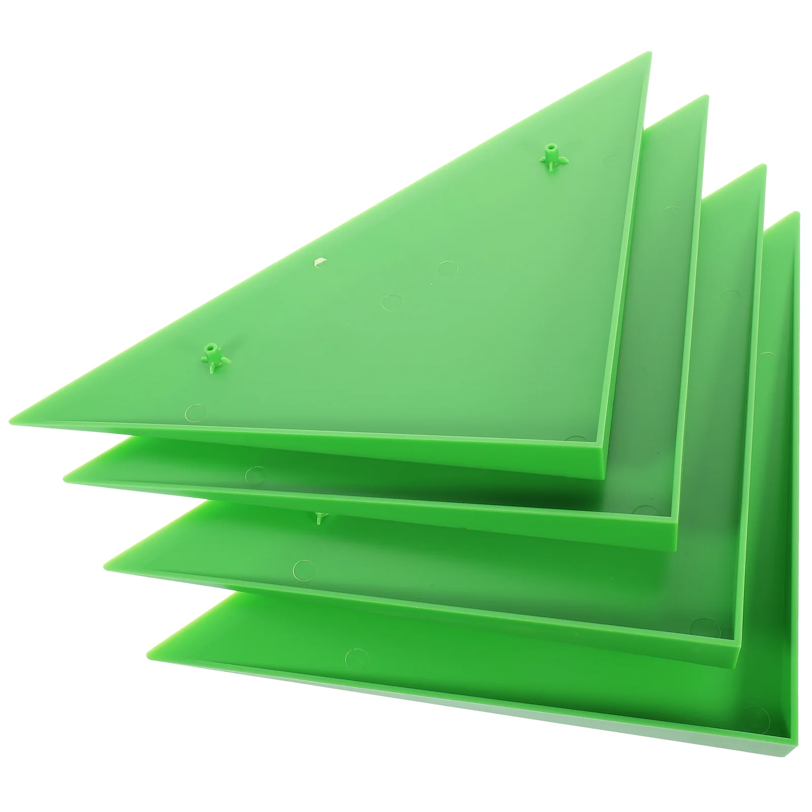 Durable Triangle Foosball Table Football Table Corner Protector Fit for Most Foosball Table Green Soccer Supplies Accessory