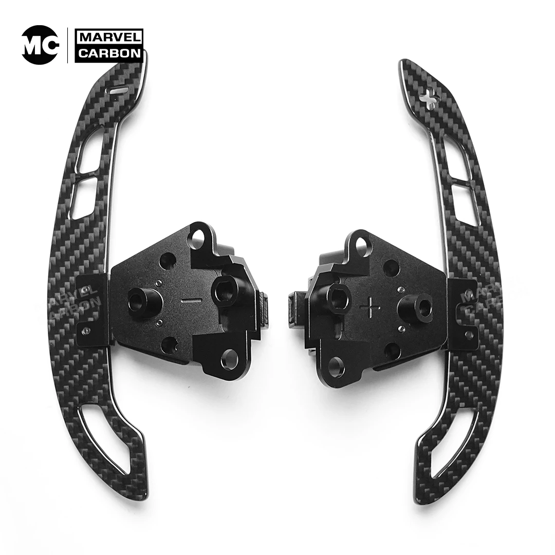 렉서스 IS NX RC 200 250 300 350 및 토요타 86 BRZ 스포츠용 MC 3mm 광택 마그네틱 카본 파이버 패들 시프터