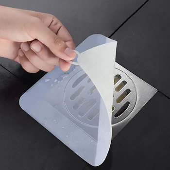 실리콘 바닥 배수구 냄새 방지 커버, 하수구 싱크대 냄새 제거 씰링 배수구 커버, 주방 욕실 가정 방충 씰 커버