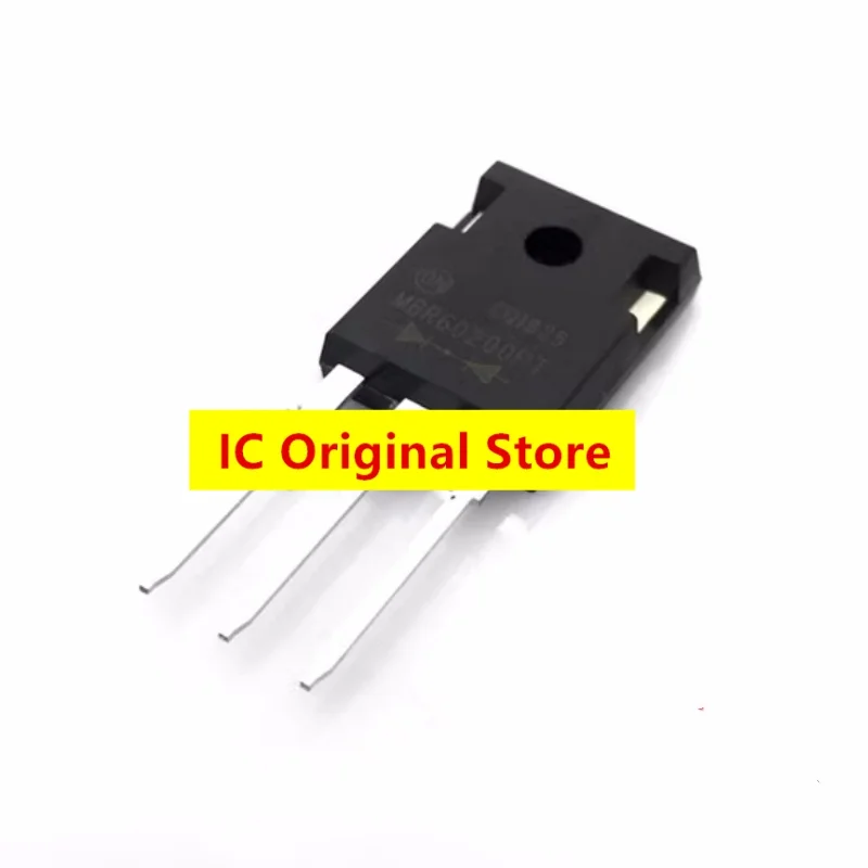 1-10pcs MBR60200PT Large Current Schottky Diode 60A 200V TO-247 60200 High Power Electronic Components rectifier diode