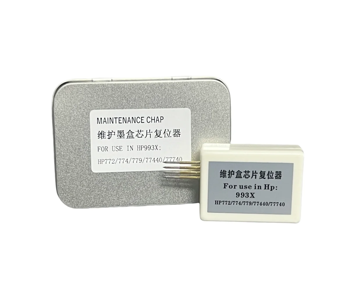 993X W1B44A Maintenance Tank Chip Resetter for HP Pagewide EnterPrise Color 765dn 780dn 785 77740 77440 Printer