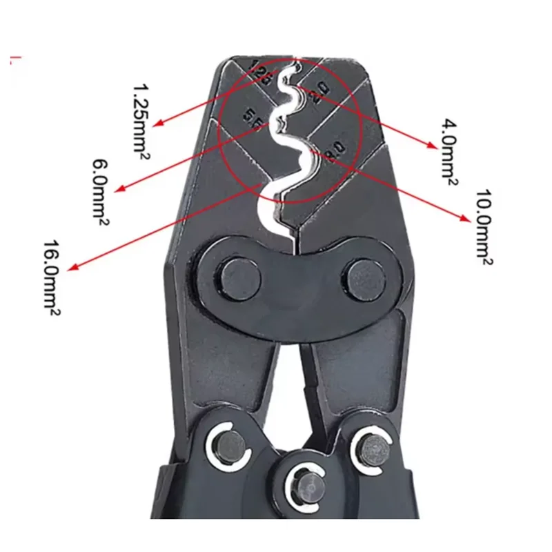 Crimping Pliers HS-16 Japanese Style Crimping Piler For Terminal 1.5-16 Mm2 Ratchet Tools Pliers