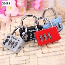 

Helmet Lock Padlock With Small Chain Extended Combination Lock Rope Removable Sliding Door Suitcase Secret Diary Digital Padlock