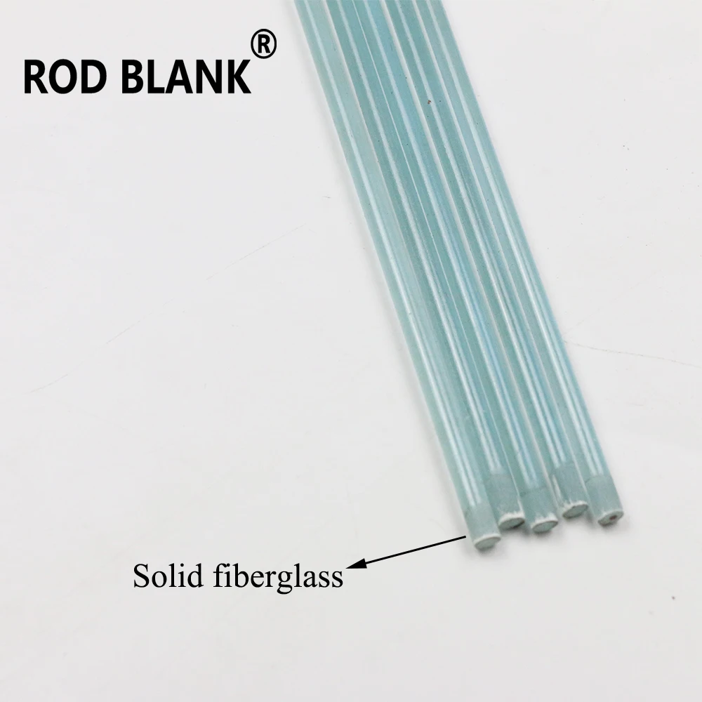 Rod Blank 2Pcs /Lot 1.26m Single Section Solid Fiberglass Rod Blank UL  Trout Fishing Rod Building Pole Rod Repair Accessory