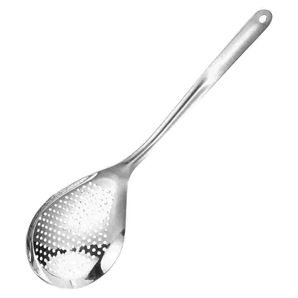 

Stainless Steel Slotted Spoon Skimmer Spoon Strainer Spoon Filter Spoon Frying Skimming Spider Strainer Kitchen Cooking