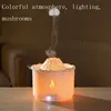 Difusor De Aroma Smoke Ring Flame Aromatherapy Machine with Thick Fog Capacity and Remote Control 5V Color Atmosphere Humidifier 2