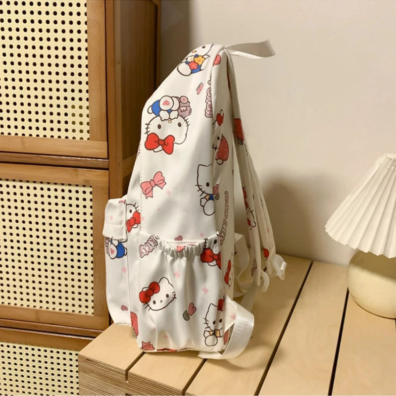 New Hello Kitty studentbackpack fashion trend fashionable middle and high school students cute large capacity schoolbag forwomen