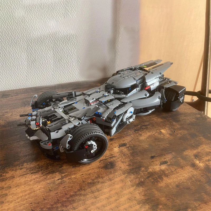

Новинка 1283 шт. модель спортивного автомобиля Batmobile Peugeot 9X8 самодельные креативные идеи детский подарок на день рождения Рождественские блоки