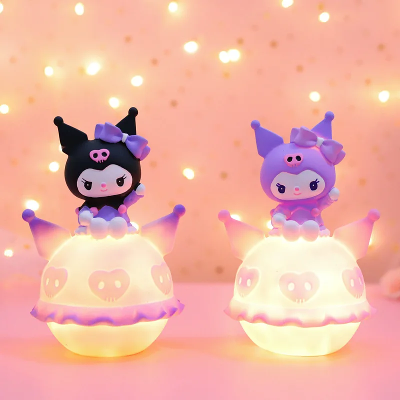 

Sanrio плюшевый Kuromi My Melody Kawaii мультфильм Милая Звезда ночь искусственная декоративная деталь аниме плюшевые игрушки для девочек подарок