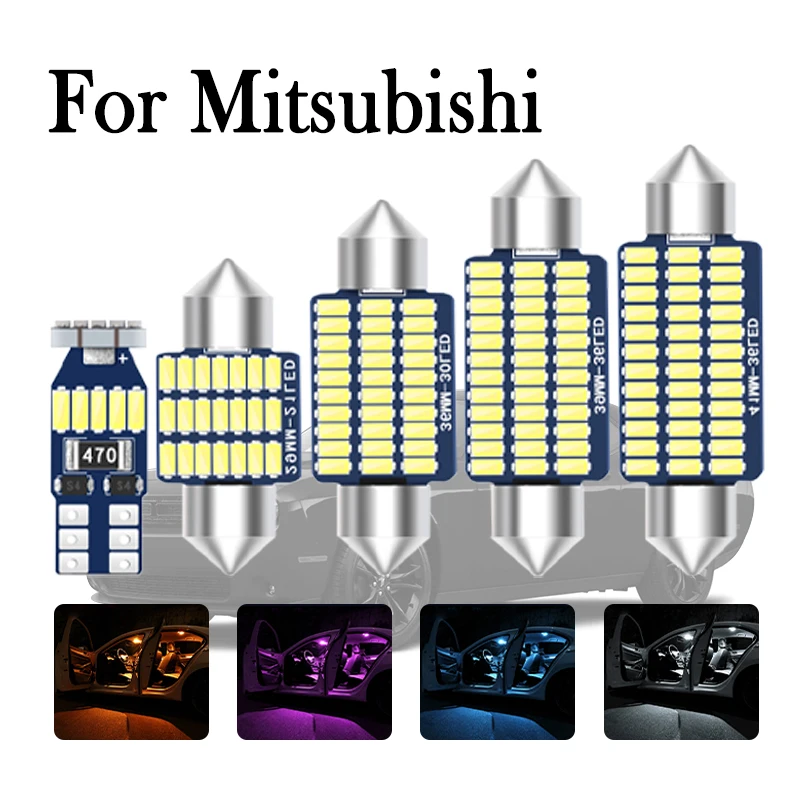 

Car Interior LED Canbus For Mitsubishi ASX Lancer Outlander 3 Xl 1 Pajero V20 V60 V80 Pajero Sport K90 KH Mirage Eclipse Cross