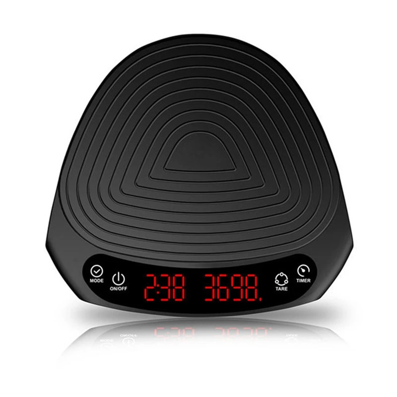

HOT-2Kg/0.1G Drip Coffee Scale With Timer Portable Electronic Digital Kitchen Scale High Precision LED Electronic Scales