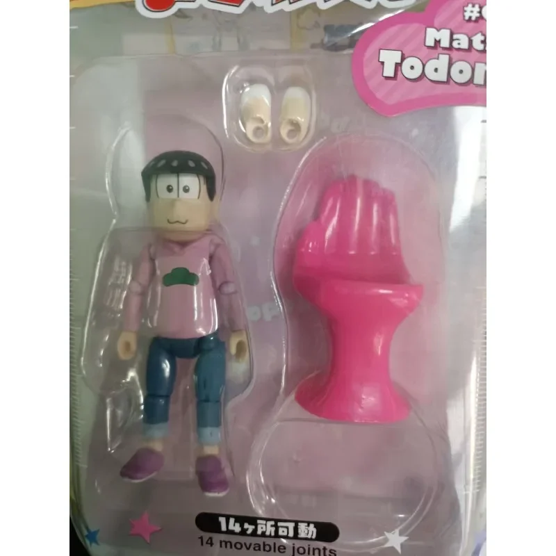 Matsuさんセットショドフピンクポーセリン In Stock Matsuno Jyushimatsu 14 Movable Joints Anime Action Figure