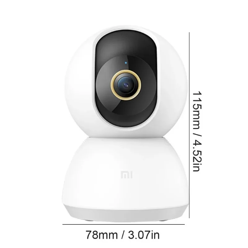 360&deg; Smart Home Security Camera C700 8MP 2K Ultra HD Low Light 1296P 3 Megapixel AI Human Detection Night Vision Webcam Work