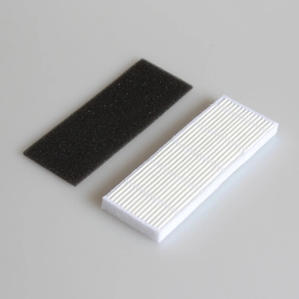 

4pc Filter + 4pc Side Brush Replacement For Danhui NR15 Robot Vacuum Cleaner Household Sweeper Cleaning Tool Accessories