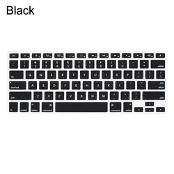 Silicone Keyboard Cover Protector (Black)