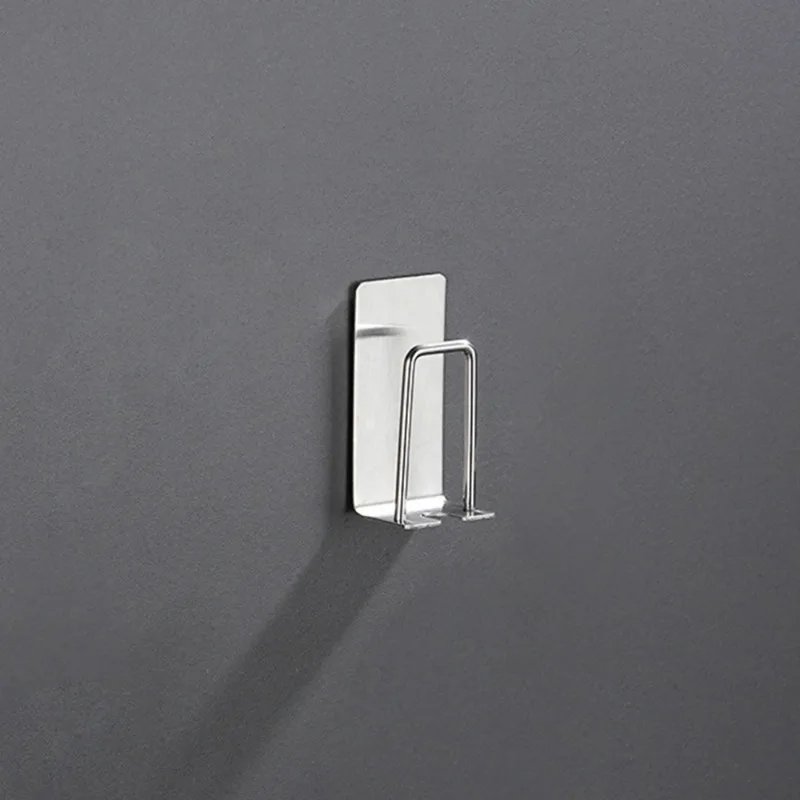 Stainless Steel Toothbrush Wash Cup Holder Wall-Mounted for Home