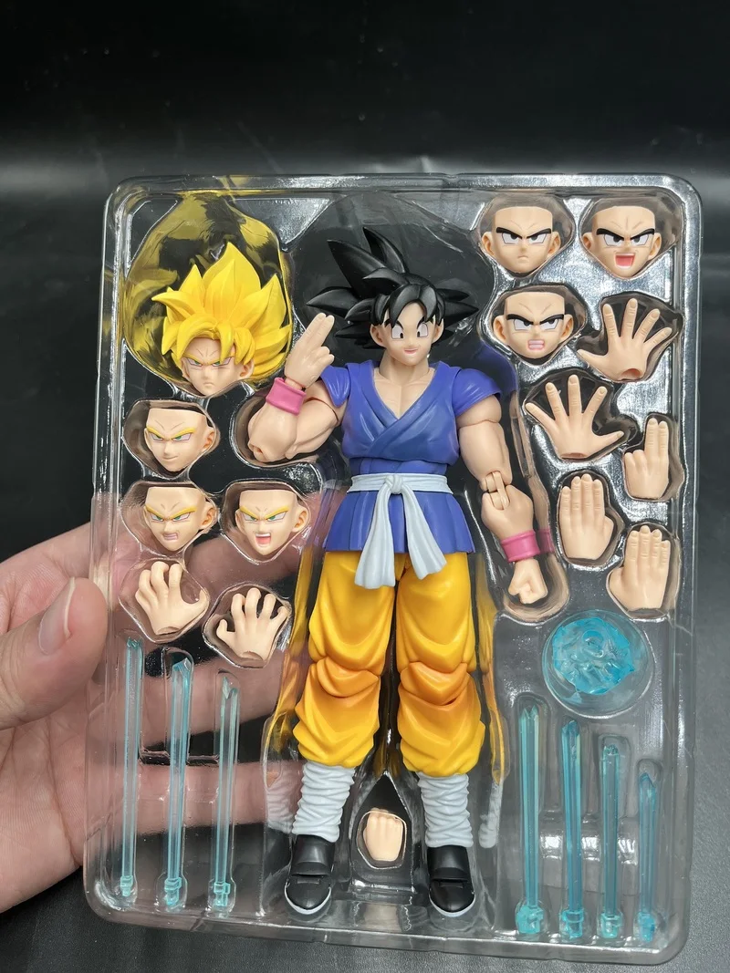 In Stock Dragon Ball Gt Demoniacal Fit Df Shf Unexpected Adventure Son  Gouku Action Figure Toy Model Gift For Kid Christmas - AliExpress