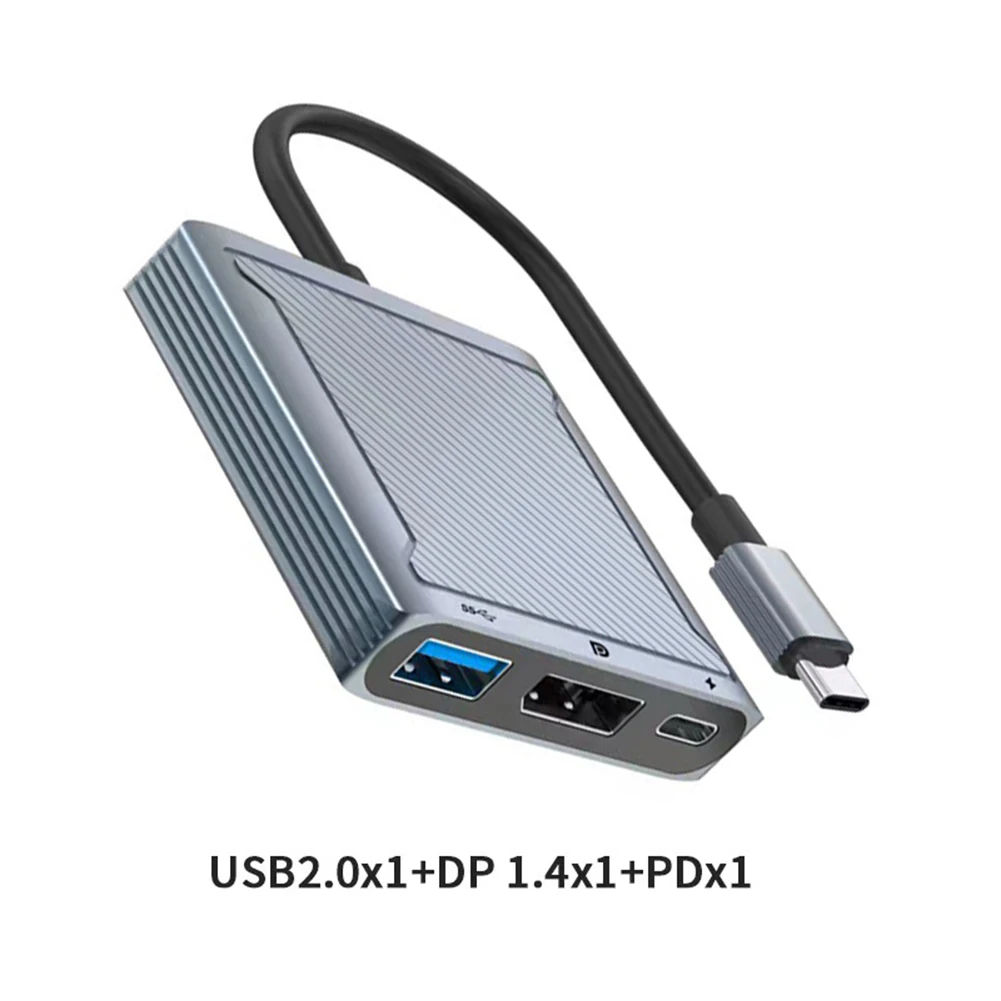 3 in 1 USB C ŷ ̼, USB PD Ʈ, CŸ to USB + DP + PD ŷ ̼, 100W PD 480Mbps ӵ, , º, ƮϿ