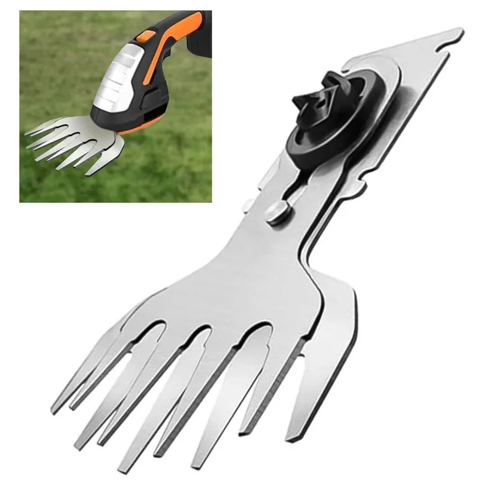 

1Pc Shrub Grass Trimmer Shearing Blade Pruning Cutter Double Blade For WORX WG801 Trimmer Gardening 4" Spare Parts Accessories
