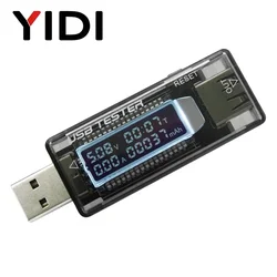 Enhanced USB Digital Voltage and Current Meter with Battery Capacity Indicator (Type 1)