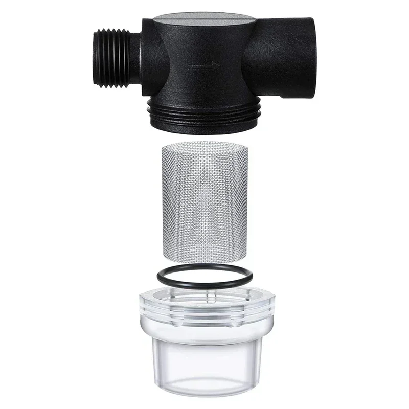 1PC Water Pump Strainer Filter, RV Replacement 1/2 Inch Twist-On Pipe Strainer Compatible With WFCO Or Shurflo Pumps