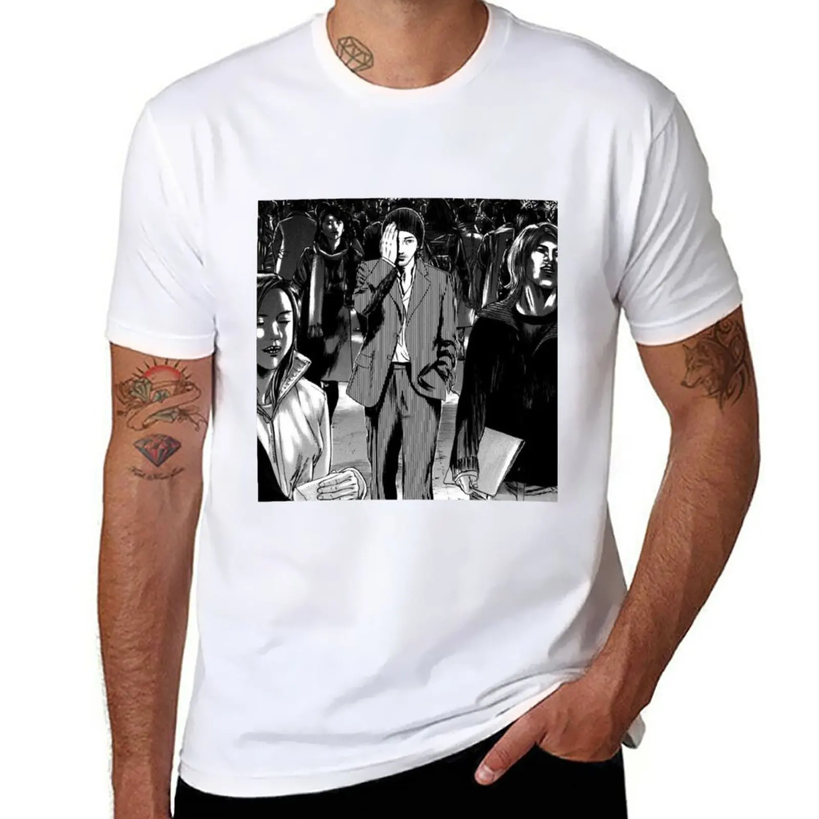 

New homunculus manga T-Shirt T-shirt short custom t shirts design your own mens clothes